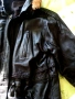 Дълго дамско яке естествена кожа размер L, снимка 3