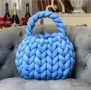 Ръчно Изплетена чанта "Marshmallow", снимка 5