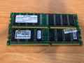 RAM DDR1 Рам Памет модули по 256MB Kingston Infineon, снимка 1 - RAM памет - 44517678