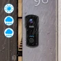 Безжичен Smart видеозвънец , звънец с камера Безжична видеокамера за врата UCOCARE , снимка 7