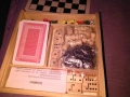 Пет игри в едно карти домино барбут не се сърди човече и шах нови, снимка 5