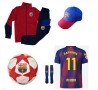 Меси 10 Интер Сет Комплект с къс ръкав, топка, шапка 2026г Нов MESSI, снимка 10