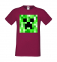 Мъжка тениска Creeper Face 2,Minecraft,Игра,Забавление,подарък,Изненада,Рожден Ден., снимка 4