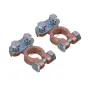 Метални клеми за акумулатор 6 и 12 V, снимка 2
