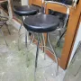Два броя метални бар столове, снимка 3