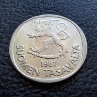 Монета 1 маркка 1981 г. Финландия- красива !, снимка 4 - Нумизматика и бонистика - 42478495