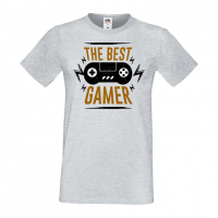 Мъжка тениска The Best Gamer,Тениска с игра,игри,Геймс, снимка 4 - Тениски - 36195976