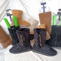 UGG® boots аналог на UGG®, N- 38 - 39, топли унисекс боти,апрески - естествен велур,естествена вълна, снимка 17 - Дамски боти - 39304989