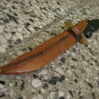 Нож кама рог кост CHI CHI catenania, снимка 3 - Антикварни и старинни предмети - 33923902