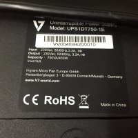 Немски UPS 750VA - UPS1DT750-1E , Desktop, снимка 3 - UPS захранвания - 41547755