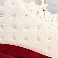 Nike Air Jordan 13 XIII Retro 2005 GREY TOE White Red Flint чисто нови 46ти номер 30см стелка, снимка 10 - Маратонки - 40582352