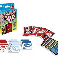 Образователна игра с карти MONOPOLY BID - Наддаване / Монополи Hasbro, снимка 3 - Образователни игри - 40087418