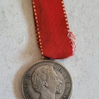 Баварски,немски,германски медал Людвиг 2-ри Баварски , снимка 1 - Антикварни и старинни предмети - 39232994