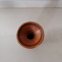 Дървена ваза 18 см. , снимка 3 - Други стоки за дома - 36093694