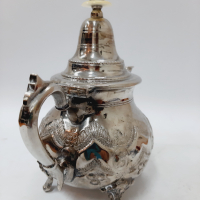 Стар бронзов марокански чайник(2.3), снимка 5 - Антикварни и старинни предмети - 44681834