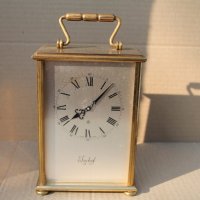 Масивен настолен Швейцарски часовник 8 дневен *, снимка 1 - Антикварни и старинни предмети - 41887295