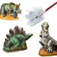 Лот 4 бр. 3D фигурки Динозаври за оцветяване , снимка 7 - Рисуване и оцветяване - 39452008