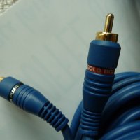 аудио кабел 5 метра с чинчове, снимка 3 - Кабели и адаптери - 44494349