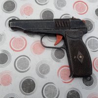 Стар немски метален кабзен пистолет, снимка 1 - Други ценни предмети - 38988319