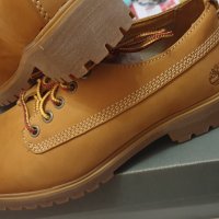 ПРОМО 🍊 TIMBERLAND № 36-36½-37 🍊 Дамски обувки в цвят камел от ест. кожа нови с кутия, снимка 10 - Дамски елегантни обувки - 21977608