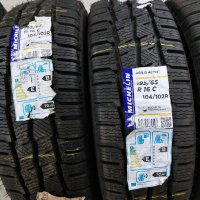 4 бр.зимни гуми Michelin 195 65 16С dot1818 Цената е за брой!, снимка 3 - Гуми и джанти - 44288738