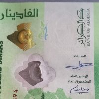Банкнота - Алжир - 2000 динара UNC (юбилейна) | 2022г., снимка 7 - Нумизматика и бонистика - 42359048