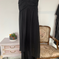 Дълга асиметрична рокля на Vero Moda в М размер, снимка 8 - Рокли - 44518778