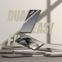 Cauta Ringke - Dual Easy Full (2 пакета) - Samsung Galaxy S24 Ultra - Clear, снимка 3 - Фолия, протектори - 44308625