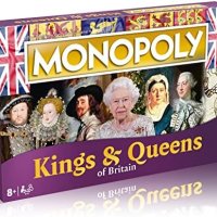 Нова Настолна игра Монополи за деца Кралете и Кралиците на Великобритания Възраст 8+ Подарък, снимка 1 - Други игри - 41284621