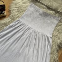 Бяла лятна рокля, снимка 2 - Рокли - 41168961