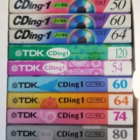 TDK японски аудиокасети 11 бр. за колекция с кутийка с обща цена , снимка 2 - Аудио касети - 41370860