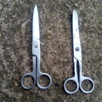 Стари шивашки ножици, снимка 5 - Антикварни и старинни предмети - 40387190