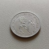 1 франк 1985 Руанда - №2, снимка 2 - Нумизматика и бонистика - 40992977