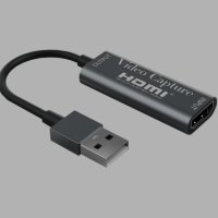 Кабел за заснемане на видео от USB към HDMI 1080p HD, за игри или предаване на живо ., снимка 1 - Друга електроника - 41633478