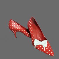 Испански дамски обувки red dot естествена кожа, снимка 2 - Дамски елегантни обувки - 34372065