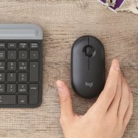 Logitech Pebble M350 USB, Wireless/Bluetooth – Различни цветове, снимка 10 - Клавиатури и мишки - 41376022