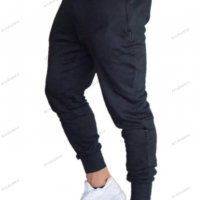 Мъжки едноцветни спортни панталони за джогинг, 3цвята - 023, снимка 2 - Спортни дрехи, екипи - 39497972