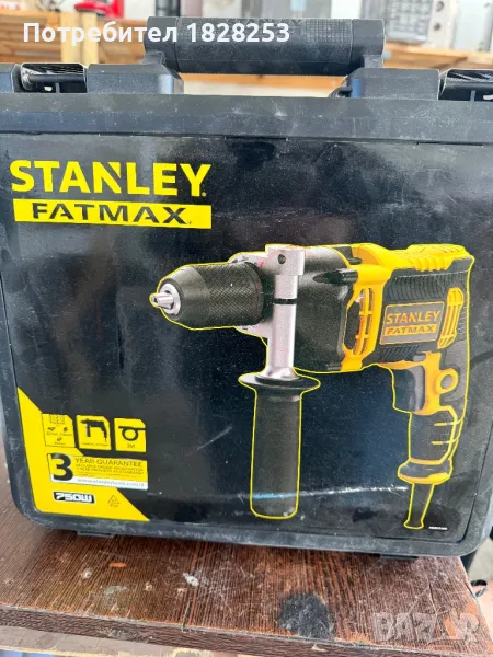 Stanley ударна бормашина , снимка 1