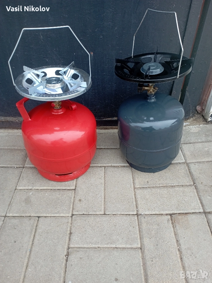 Газова бутилка 7,2 литра с котлон , снимка 1