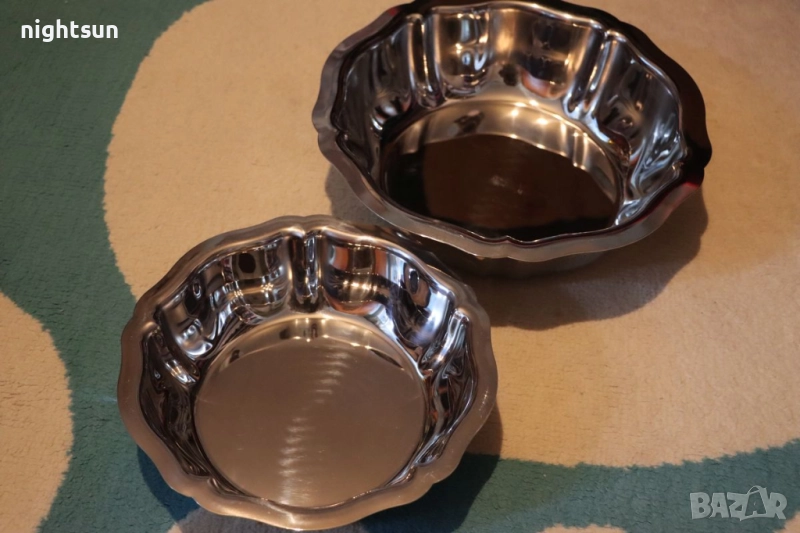 Два неизползвани съда от алпака, снимка 1