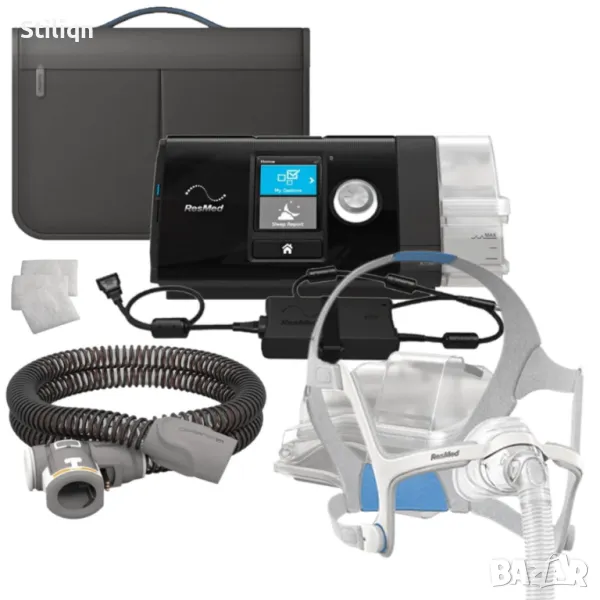Автоматичен CPAP AirSense 10 AutoSet - ГОТОВ ЗА ПОЛЗВАНЕ!, снимка 1