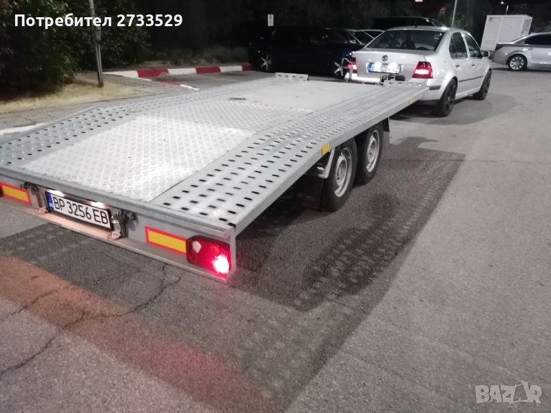 Пътна помощ 24/7 платформа, ремарке транспорт, снимка 1