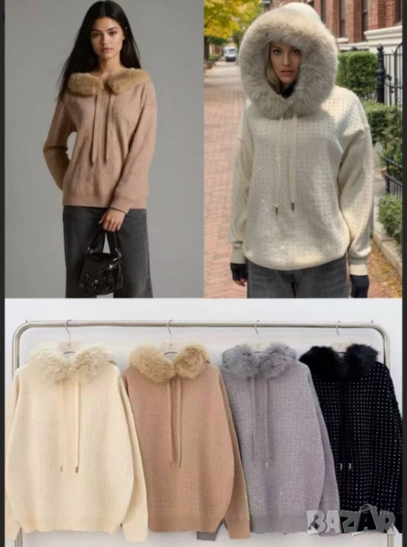 суичър от фино плетиво , снимка 1