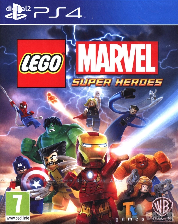 LEGO Marvel Super Heroes / /PS4 / Игра / Нова Запечатана , снимка 1