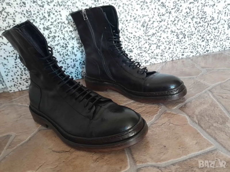 Градски черни воени ботуши "YORK", снимка 1