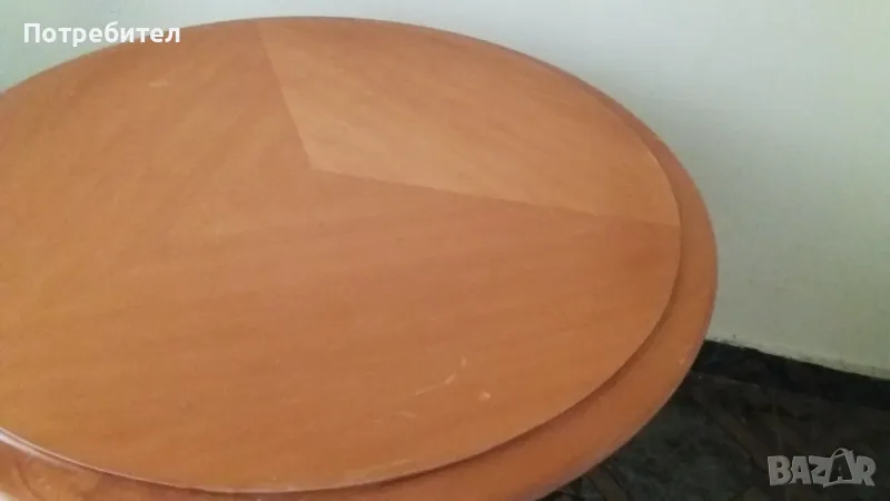 Малка дървена масичка, снимка 1