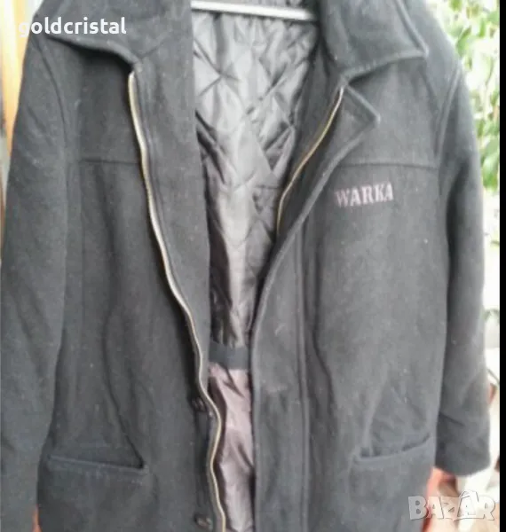 мъжко вълнено палто яке шуба варка, снимка 1