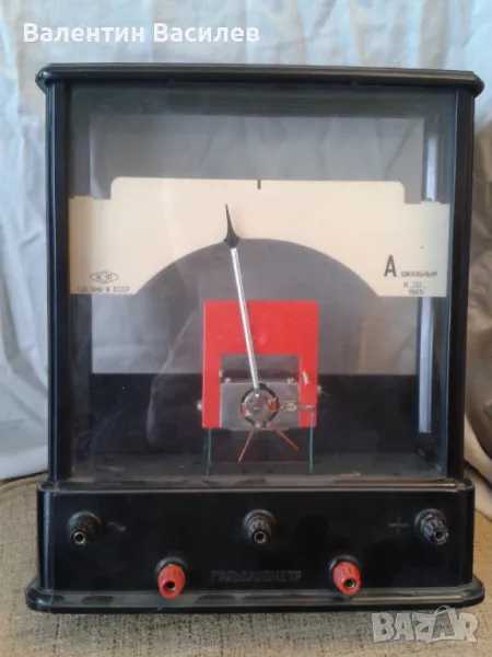 Учебен галванометър съветски, снимка 1