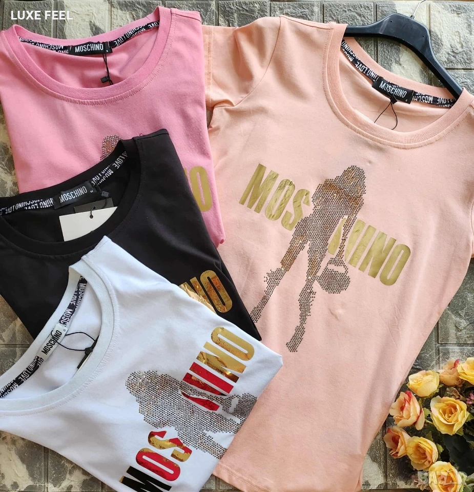Дамски Тениски ⚜️ Moschino , снимка 1