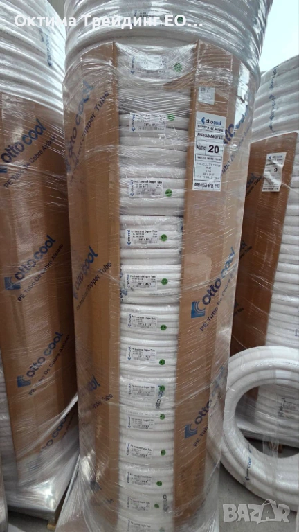 Медна тръба с изолация 1/4"х0.80 (ф6.35), на руло 50m, снимка 1